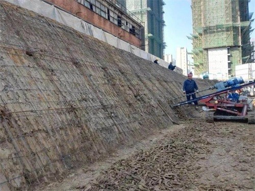 尚义建筑边坡支护